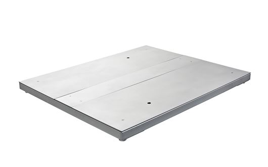 The Scanvaegt 3800 floor scales are made of stainless steel and with weighing capacities of up to 3,000 kg