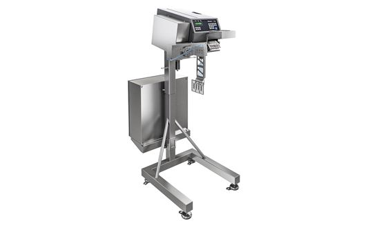 The Scanvaegt SVA90 is a sturdy and efficient box labelling applicator for automatical application of labels on boxes.