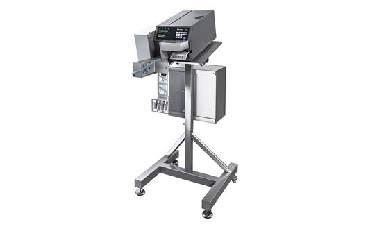 The Scanvaegt SVA180 is a sturdy and efficient box labelling applicator for automatical application of labels on boxes.