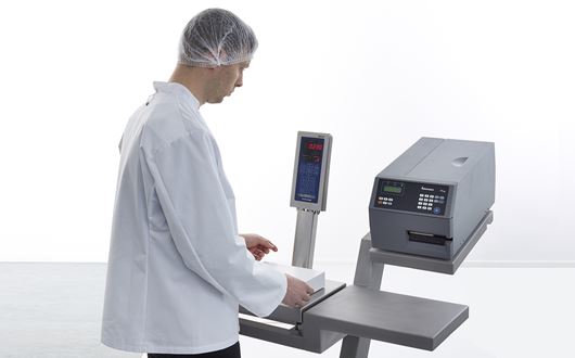 Scanvaegt MPe System represents an efficient solution for manual e-weighing control of packed products.