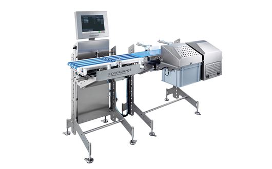 Scanvaegt ProCheck SC500 inline checkweigher for e-weighing, metal-detection and data capture.