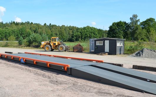 Scanvaegt 5700 Weighbridge is designed to withstand the harsh conditions.