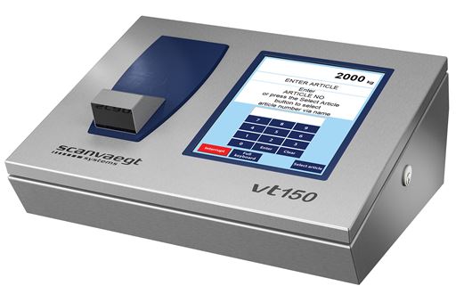 Scanvaegt VT150 är utvecklad specifikt för industriell användning og kan användas inom en rad olika områden i förbindelse med vägning, registrering, identifiering, dosering och passagekontroll.