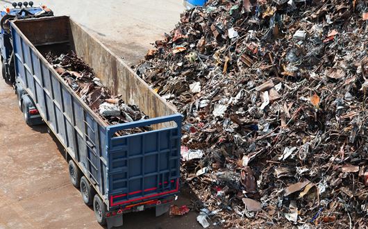 Solutions for the recycling industry system for efficient weighing and registration of scrap, iron, waste metals.