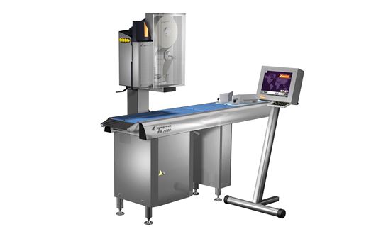 The Espera ES7001 system weighs and labels up to 120 products per minute with max precision.