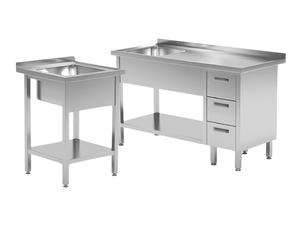 Rustfrit stål-inventar