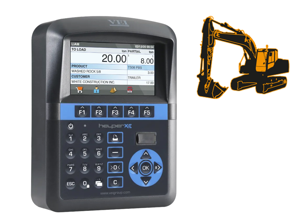 Onboard vågar för lastmaskiner, VEI Helper XE