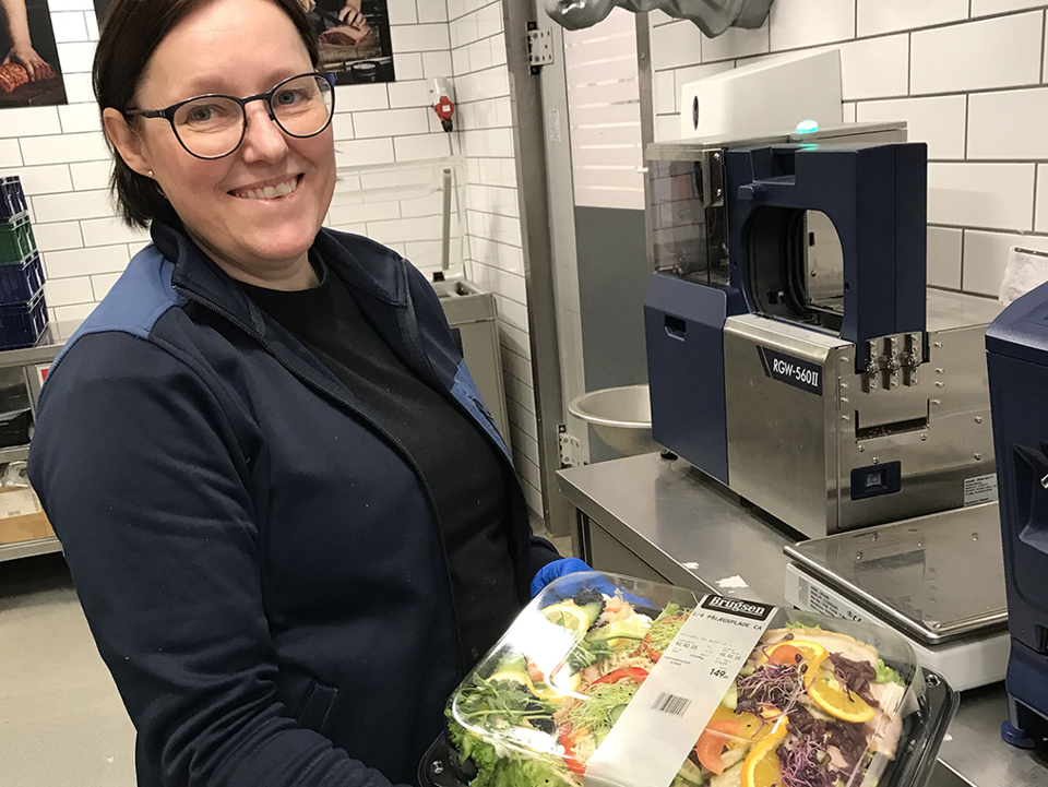 Transparente etiketter giver en flottere præsentation af varen