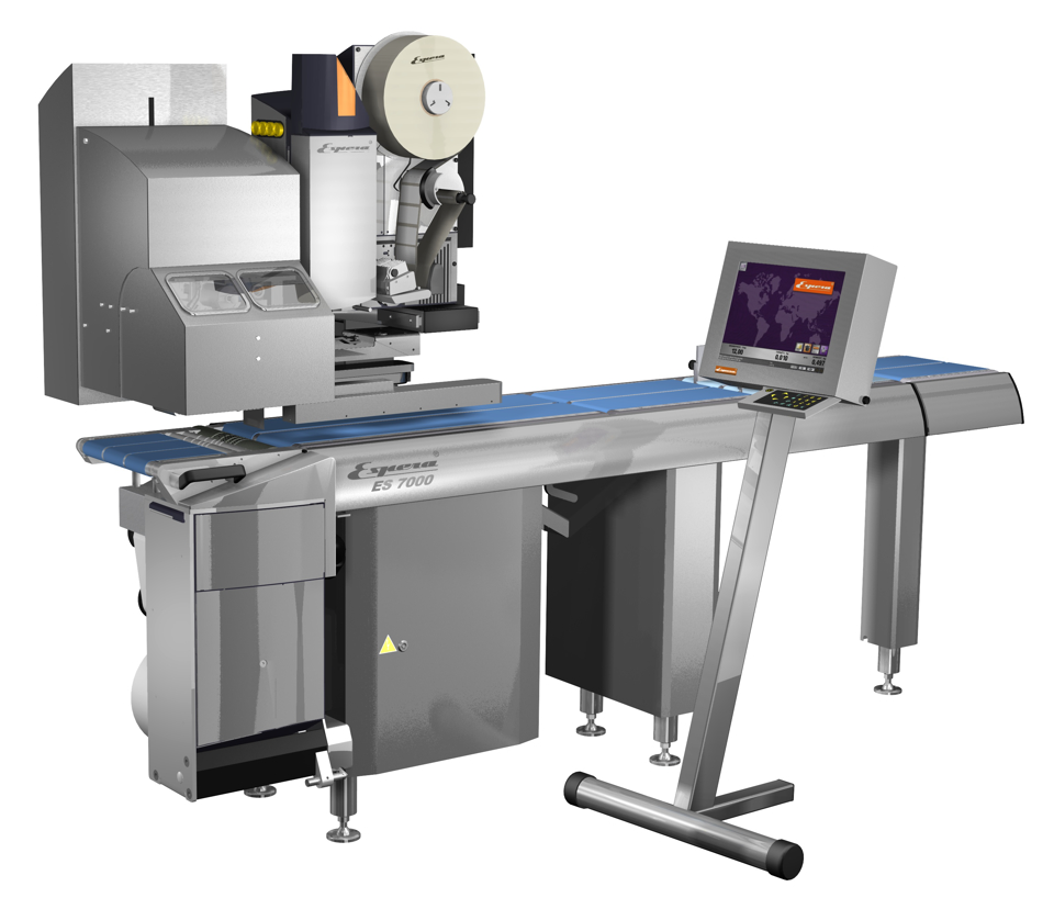 Automatisk vekt-/prismerking, Espera ES7700 C-Wrap