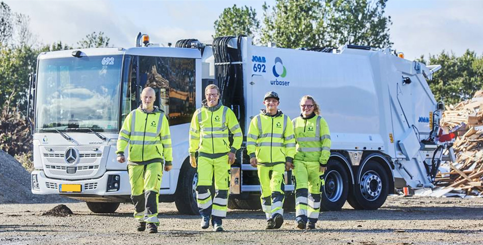 Urbaser investerer i Botek-system til 10 nye renovationsbiler