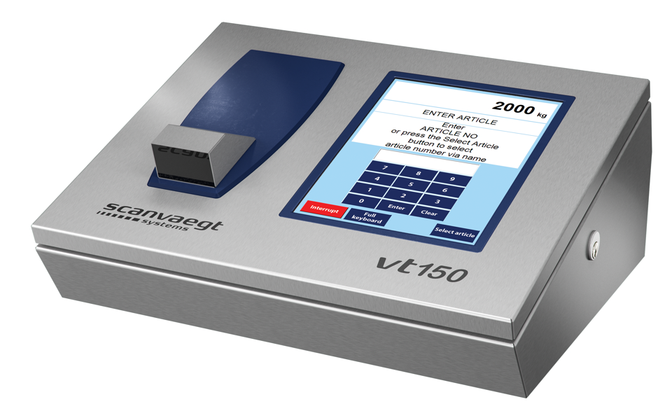 Brovægtsterminaler, Scanvaegt VT150 Industri-terminal