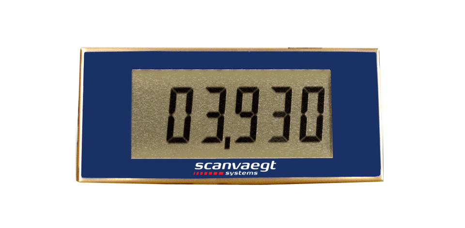 Brovægtsudstyr, Scanvaegt RD45 Stordisplay