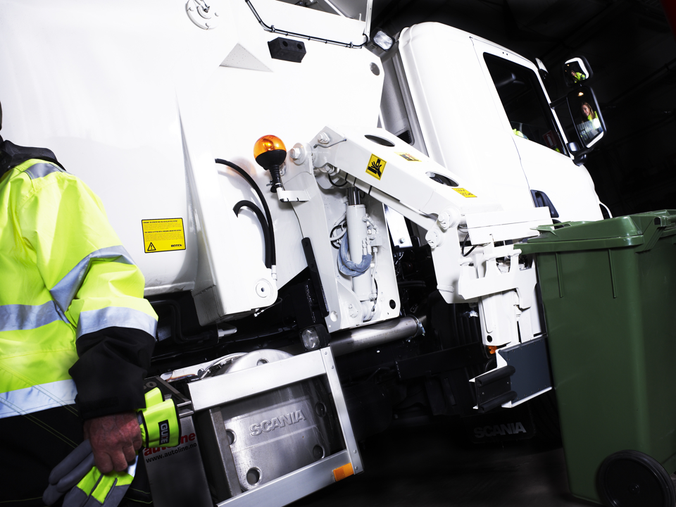 Mobilvejesystemer, Vejesystem til sidelæssere