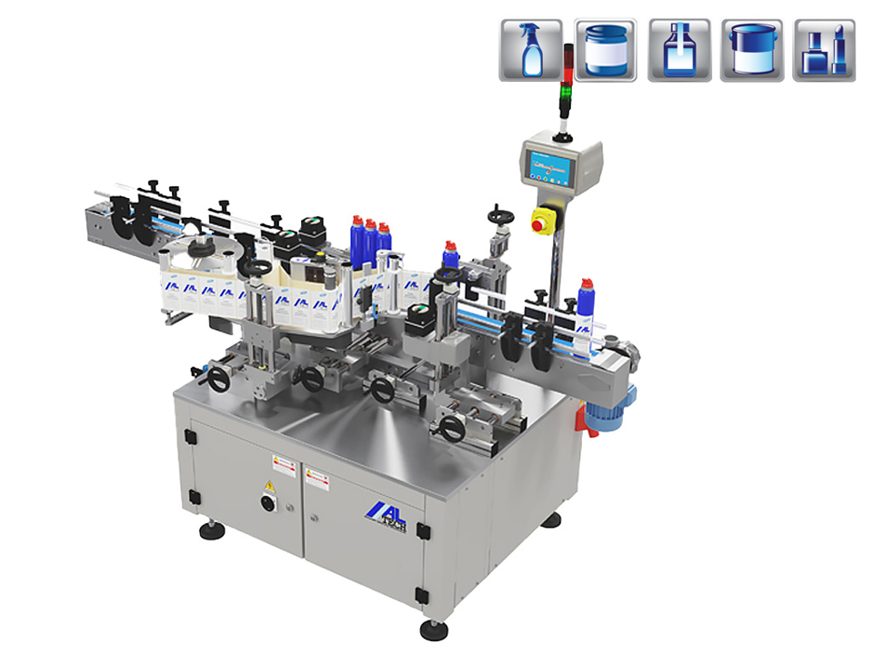 Automatische Etikettierung, ALTECH ALline C with ALritma S: Wrap-around labelling