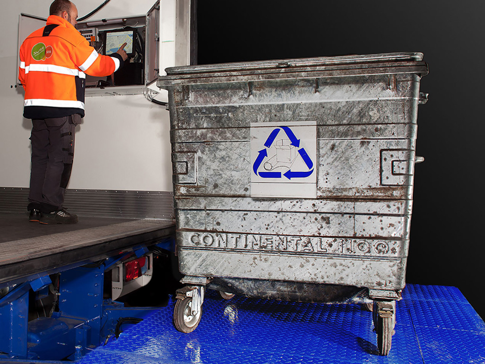 Mobilvejesystemer, Vejesystem til bagsmæklift