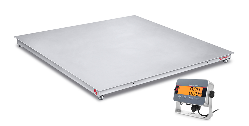 Gulvvægte, Ohaus Defender 3000 Floor Scales - i-DF33