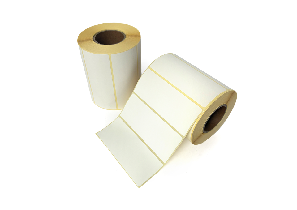 Thermo etiketter, Utrykt thermo, 100 x 39,6 mm, 700 stk.