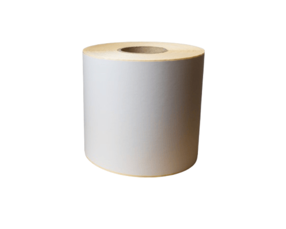 DHL pakkelabels, Utrykt termo etiket, 105 x 220 mm.