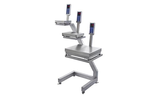 Scanvaegt Serie 1200 Benchscales are built to withstand rough treatment,