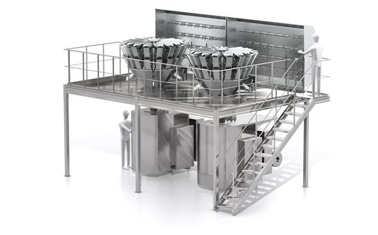 Bilwinco Revolution Multihead Weighers is the most hygienic multihead weigher available today