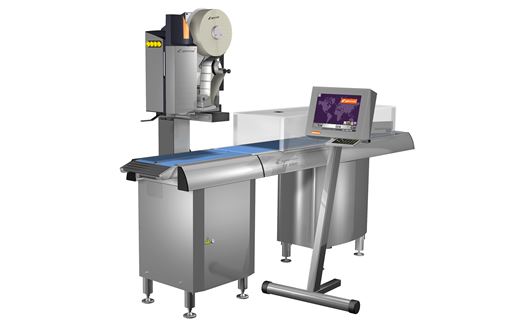 Espera ES8000-series is a high-speed weight-/price labelling systems, capable of applying labels on the topside and/or underside of the product.
