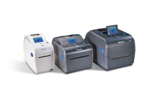 Intermec Serie PC Desktop Etikettskriver PC43d/43t er svært enkel å installere og betjene.