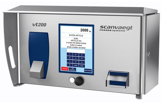 Scanvaegt VT200 er en kraftfuld, driftsikker computer til data-håndtering og kommunikation i forbindelse med vejning, registrering og ekspedition ved dosering, adgangskontrol og automatisk identifikation.