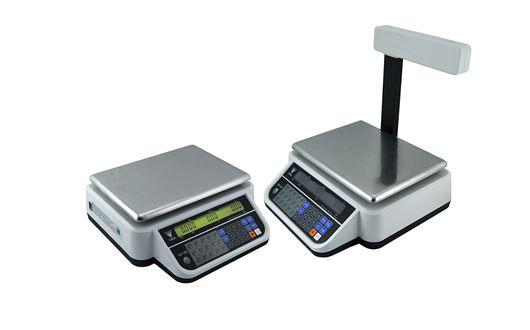 Digi DS-781 og DS-782 er brugervenlige pris-udregningsvægte til butik og salgsvogn, med et tydeligt display vendt mod kunden.