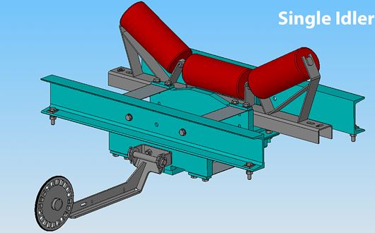 Schenck Belt weigher can be used virtually anywhere: in the pit and quarry industry, in heavy industry, or in the foodstuffs and chemical industries.