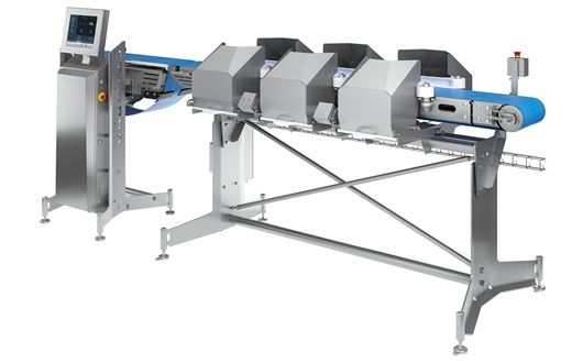 Scanvaegt’s SP520 Compact Sizer ++ is the ideal solution for weight-sizing jobs