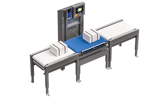 Scanvaegt Automatic Box Weigher with speeds of up to 25 items per minute